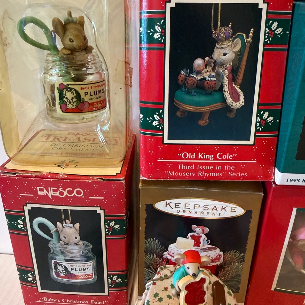 VTG Bundle Mouse Mice Ornaments - Picture 4 of 9